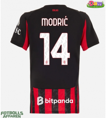 AC Milan Luka Modric #14 Hemmatröja Kvinnor 2025-26 Kortärmad